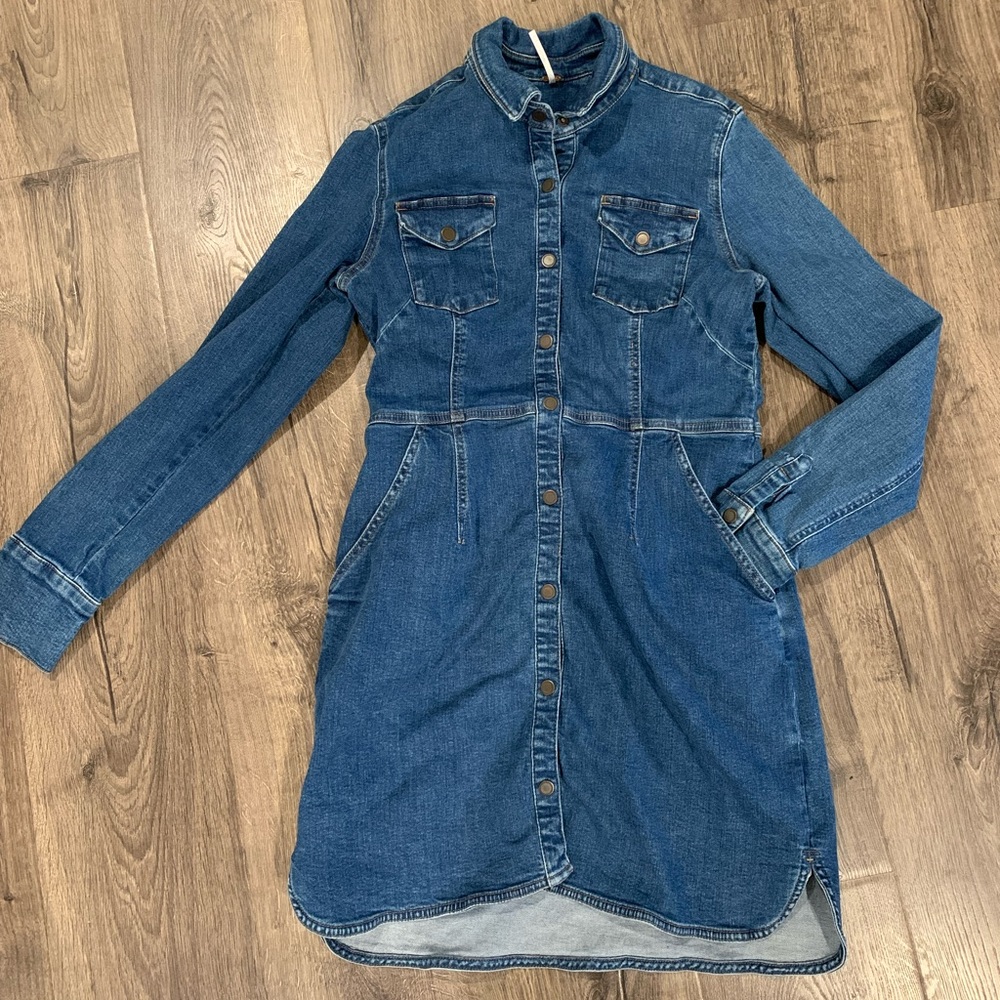 Free People denim dress